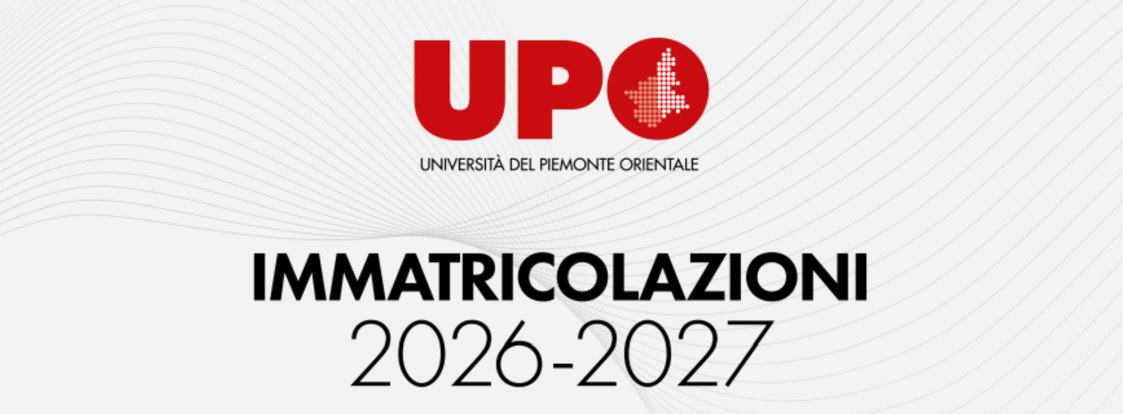 Immatricolazioni aperte!