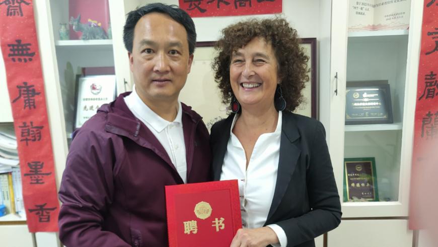 Elisabetta Grande ospite alla Lanzhou University in Cina