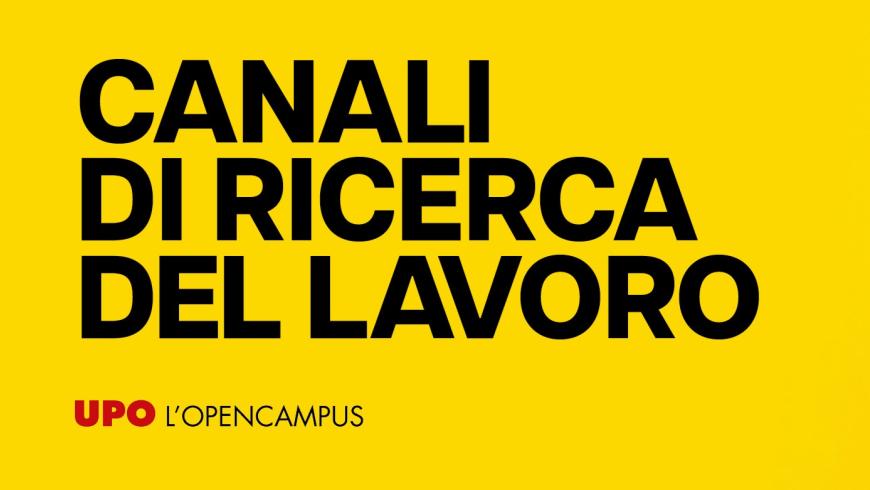 I canali di ricerca